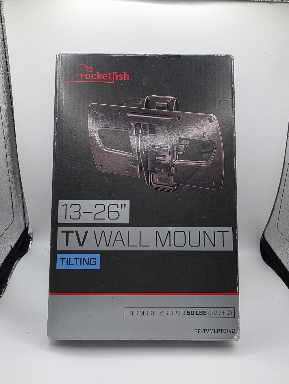 Rocket Fish 13"-26" 50LB capacity Tilting Low-Profile TV Wall Mount